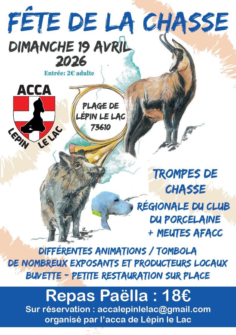 Fete de la chasse affiche 2026